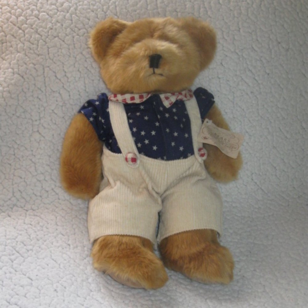 Russ Berrie Bears From The Past Franklin Teddy Bear